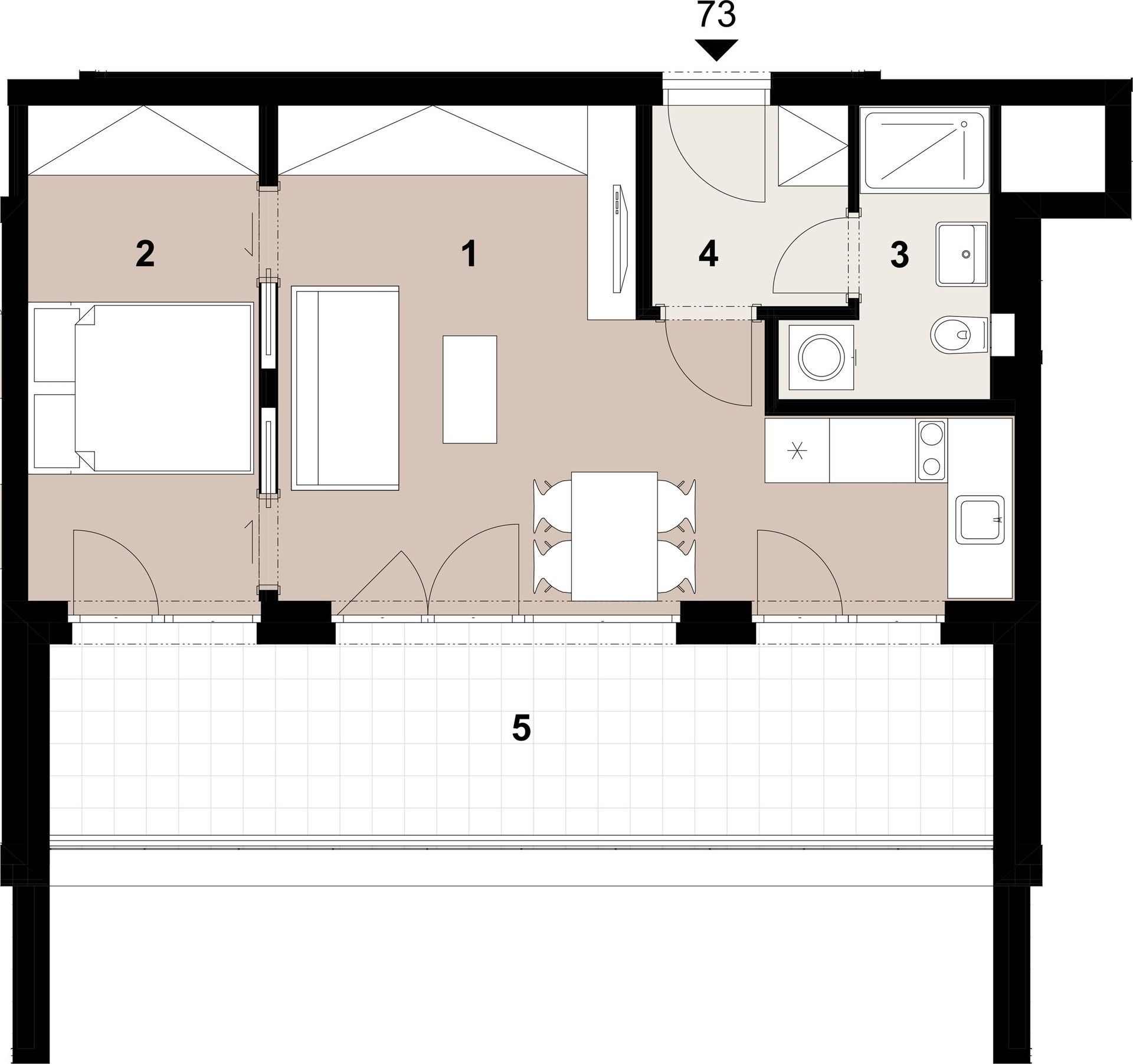 Prodej byt 2+kk - Štichova, Praha, 40 m²