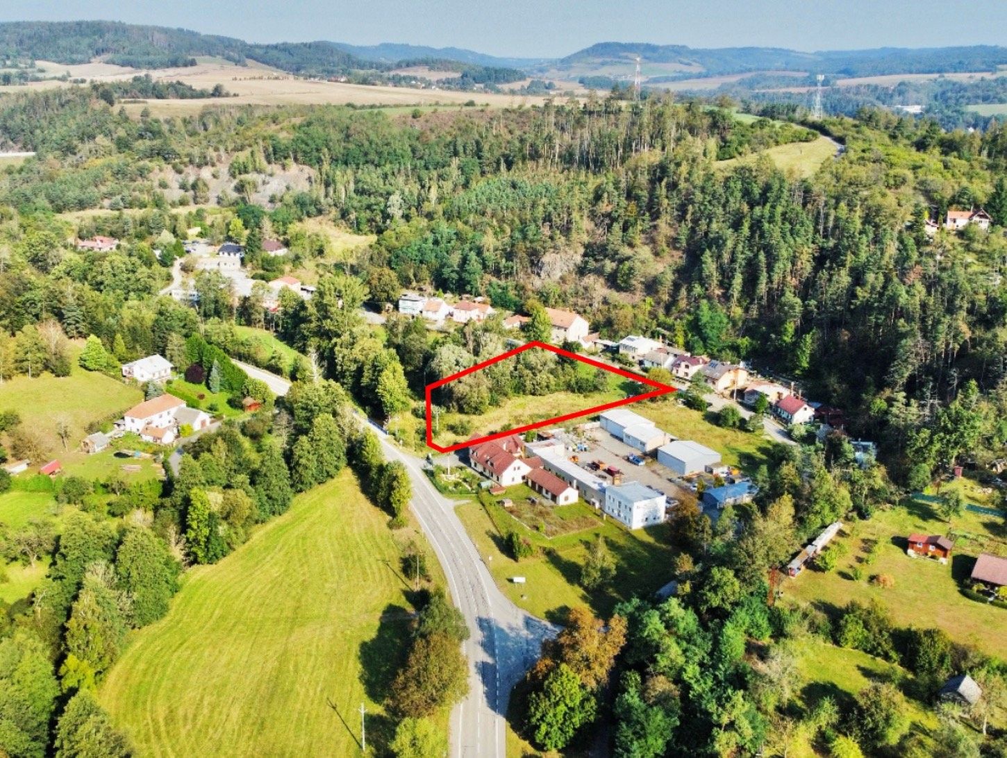 Prodej komerční pozemek - Česká, Letovice, 5 743 m²