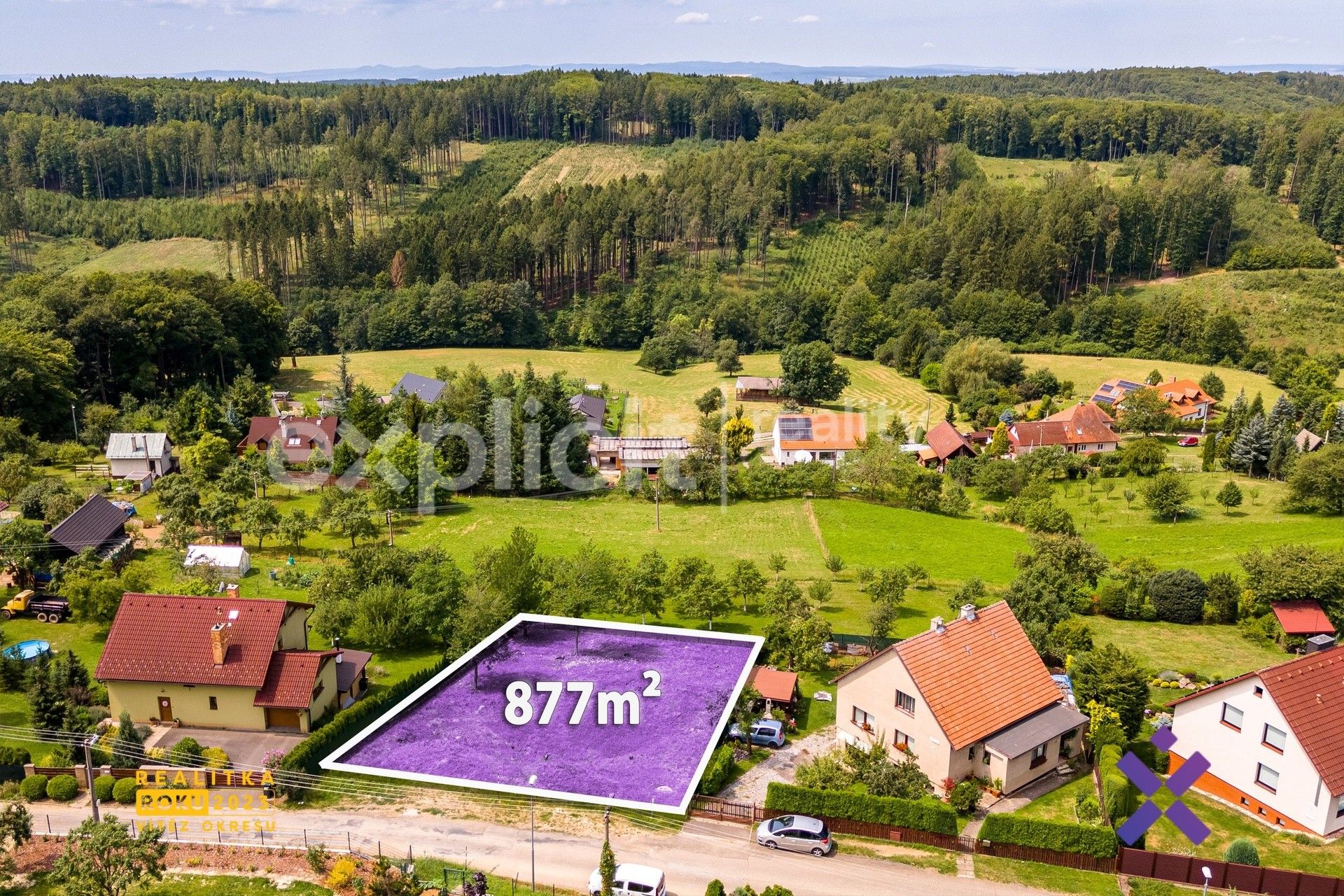 Prodej pozemek pro bydlení - Nad Březinkou, Zlín, 877 m²