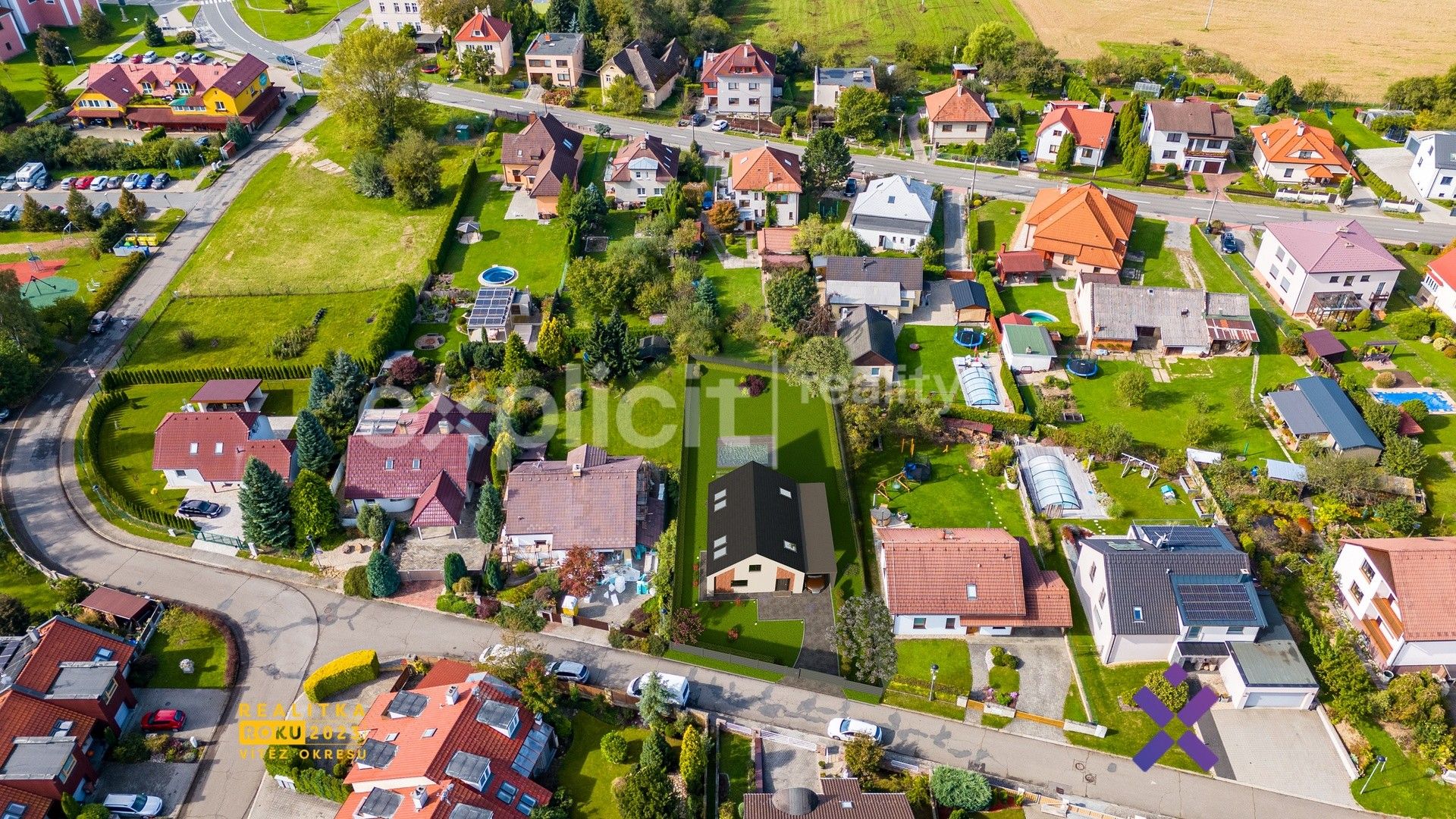 Prodej pozemek pro bydlení - Pomněnková, Zlín, 773 m²