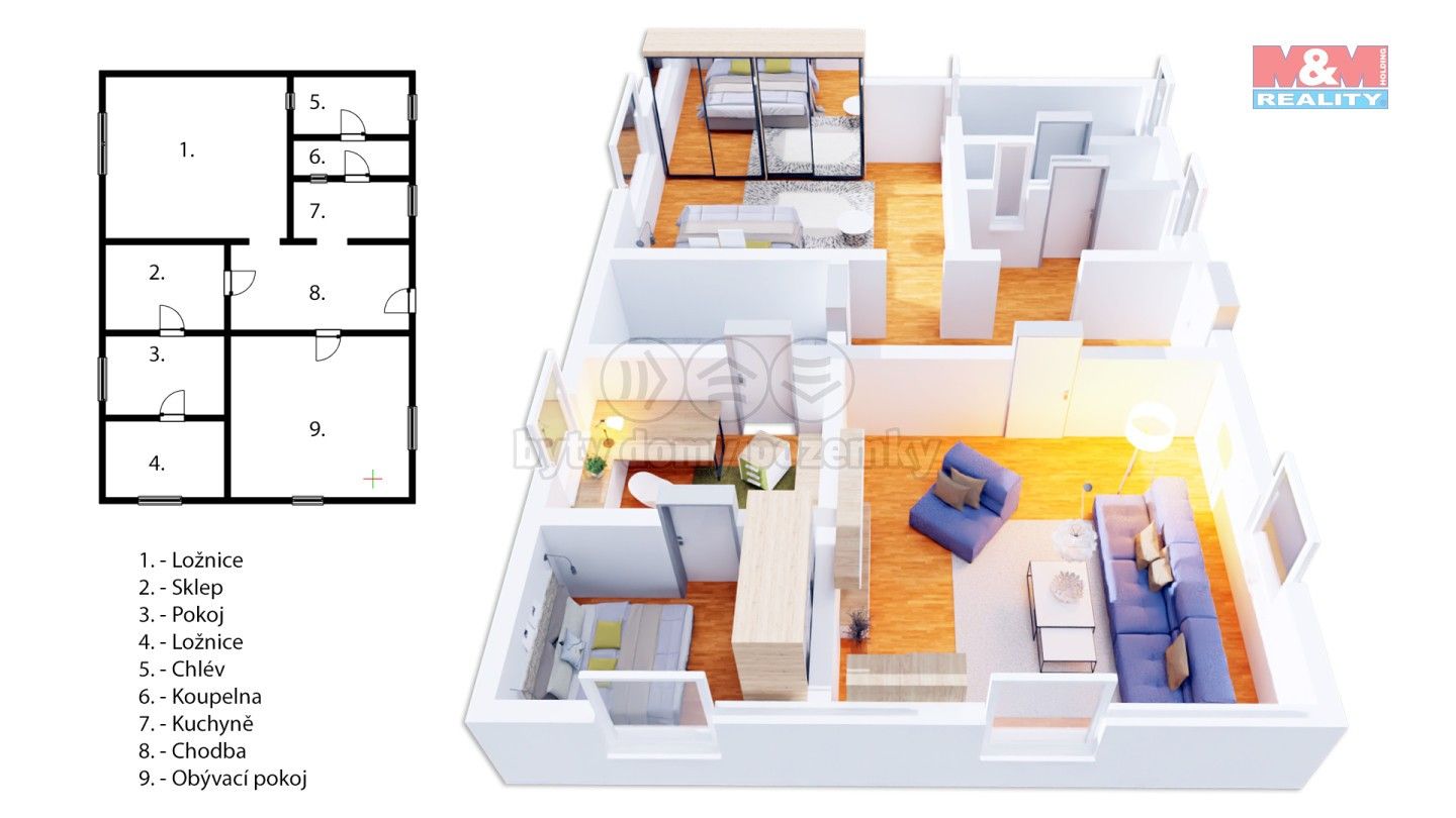 Prodej rodinný dům - Morašice, 110 m²