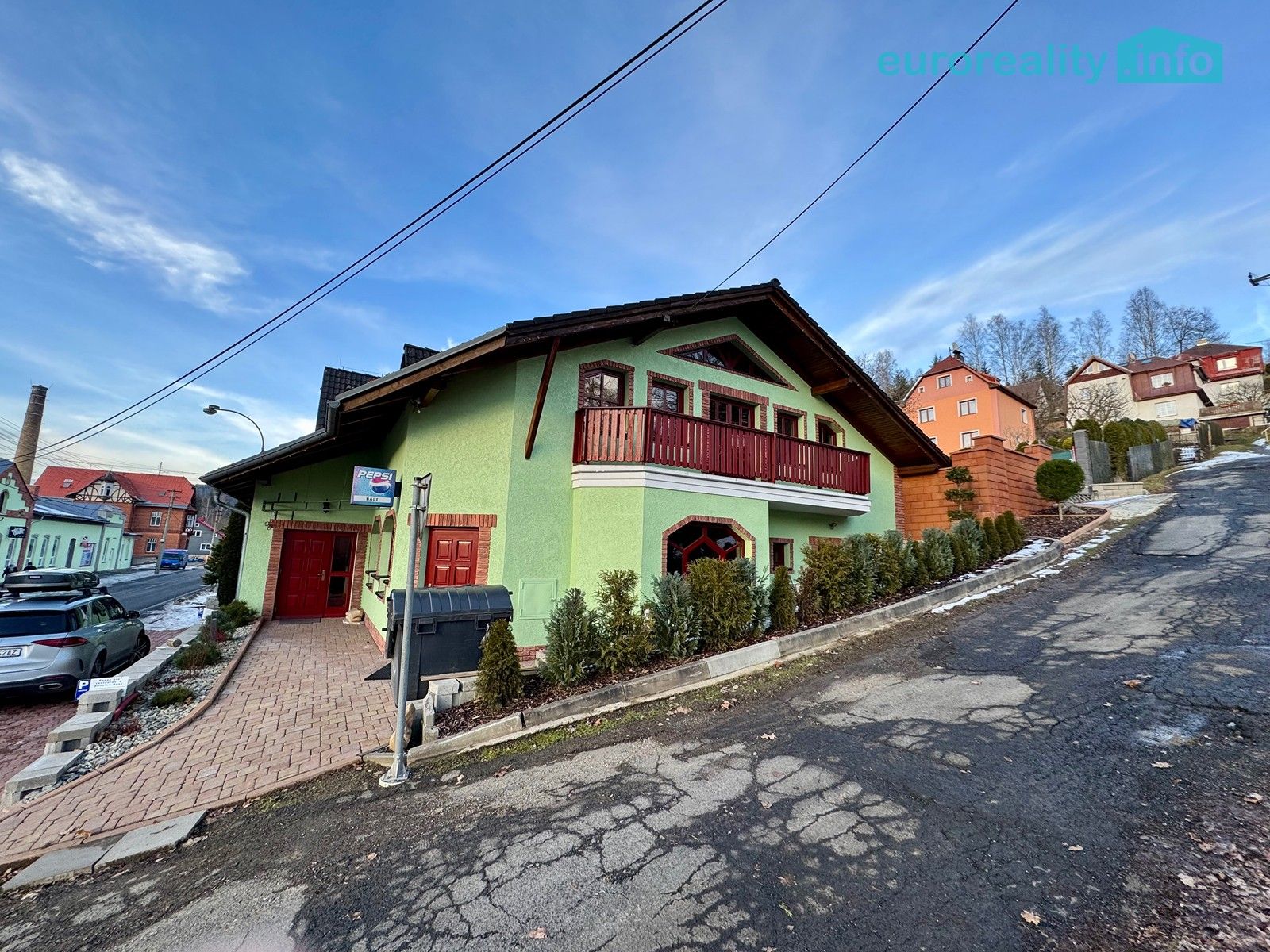 Restaurace, B. Smetany, Kraslice, 150 m²