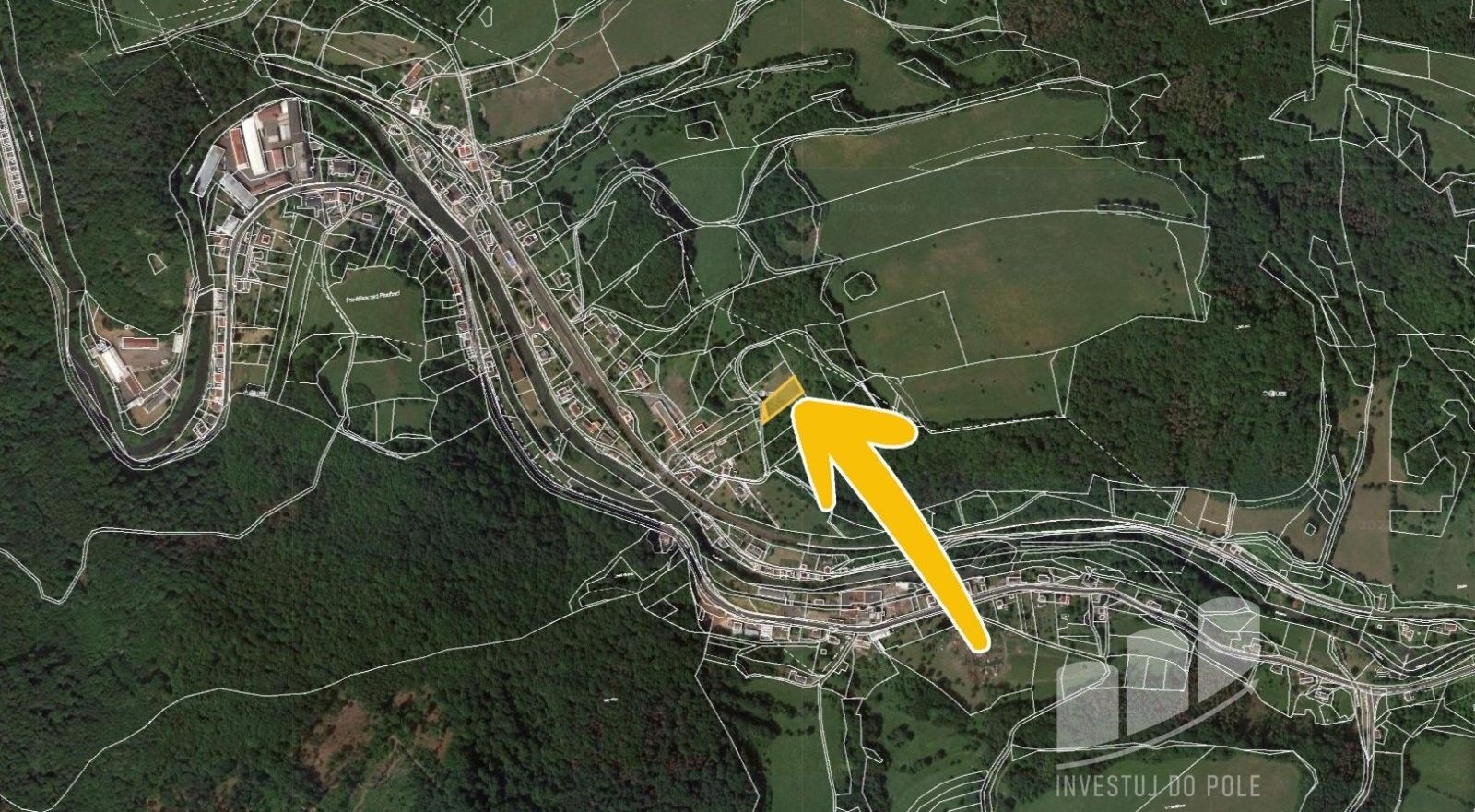 Prodej louka - Františkov nad Ploučnicí, 1 741 m²