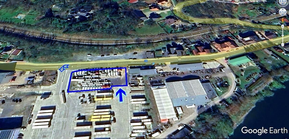 Komerční pozemky, Hýskov, 2 000 m²