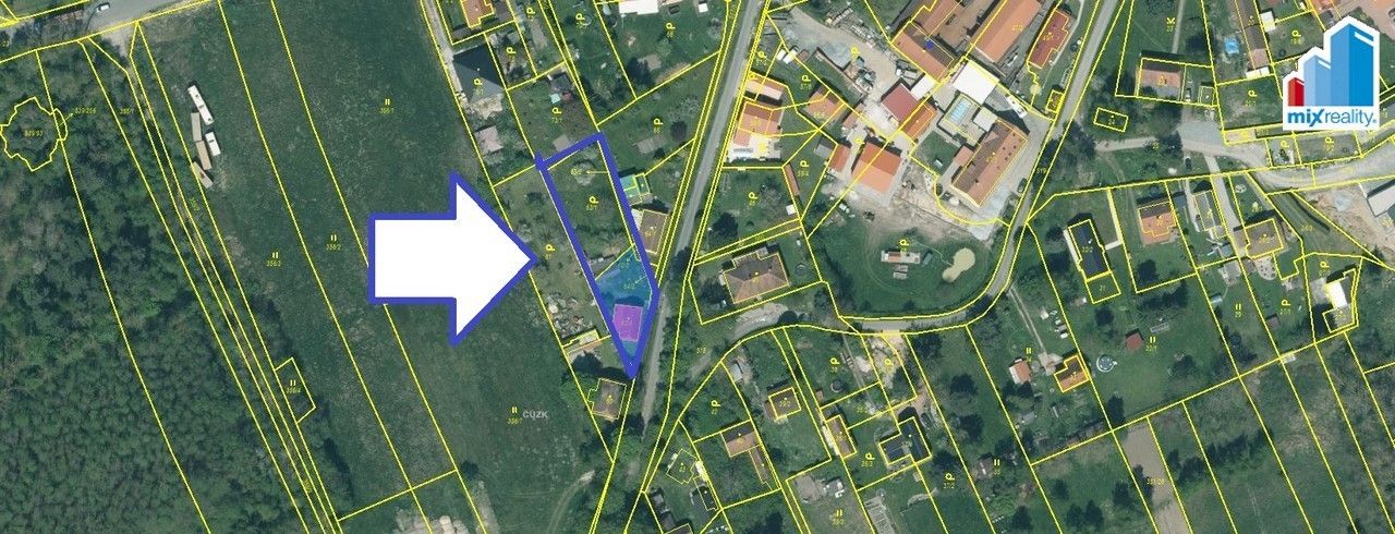 Prodej pozemek pro bydlení - Nová Ves, 1 292 m²