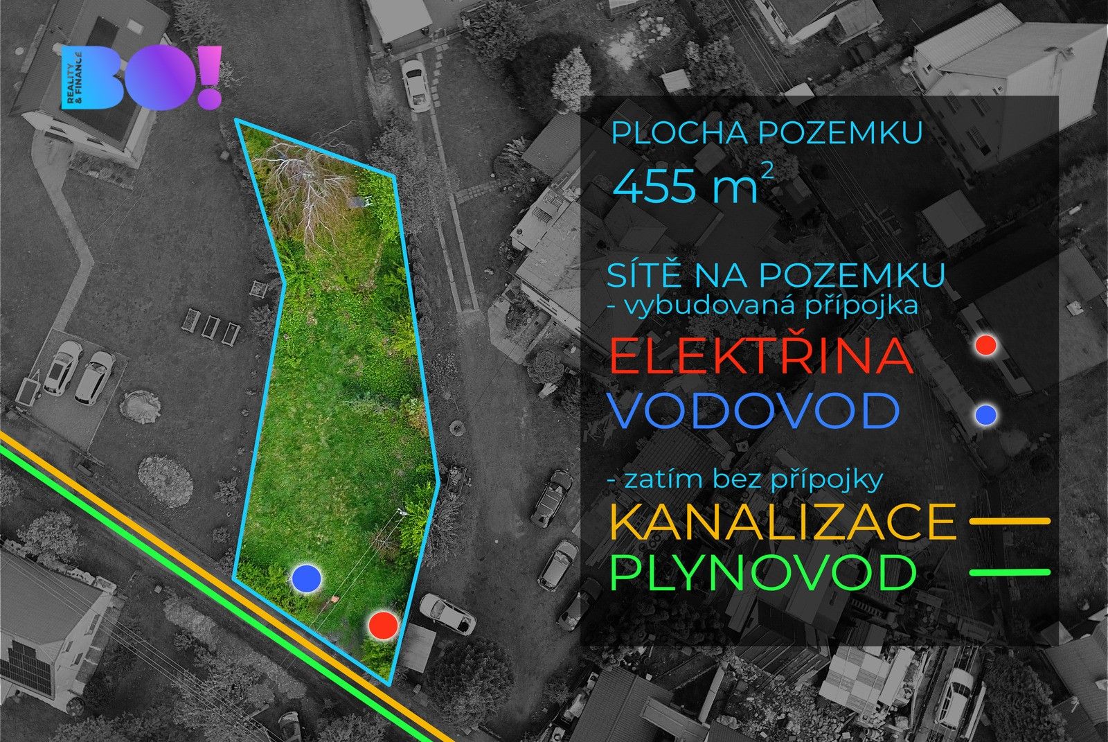 Pozemky pro bydlení, Frýdlant nad Ostravicí, 455 m²