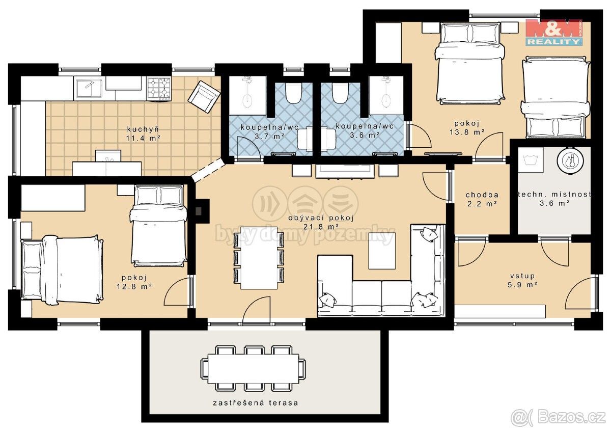 Prodej dům - Lipno nad Vltavou, 382 78, 83 m²