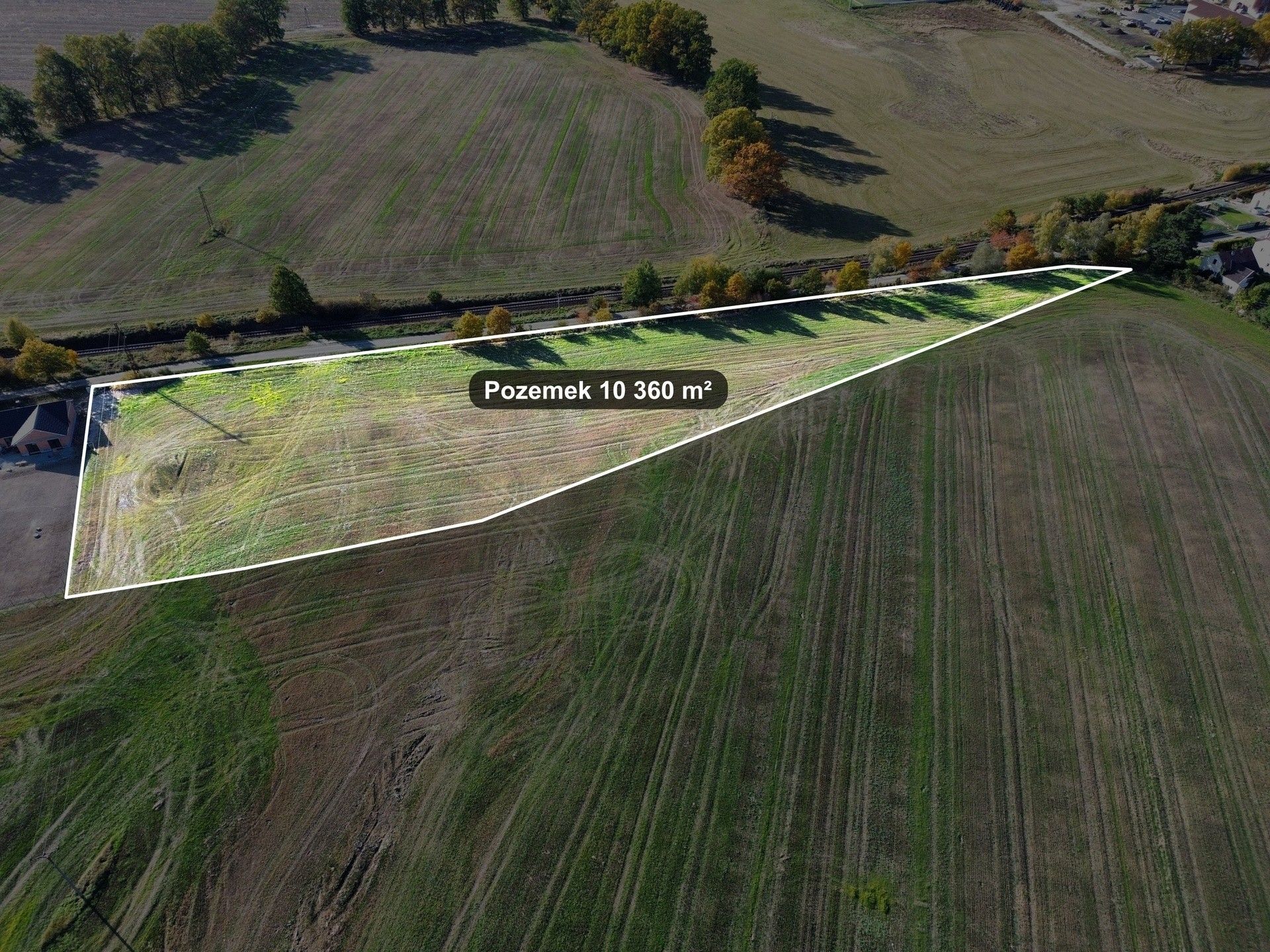 Pozemky pro bydlení, U trati, Bor