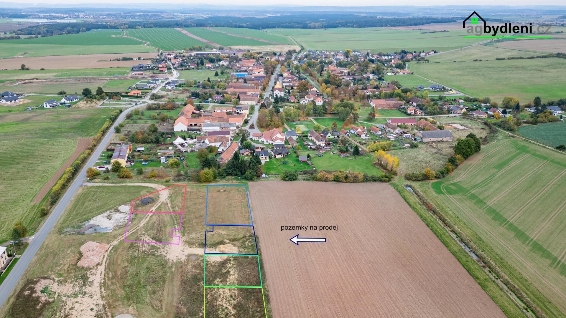 Pozemky pro bydlení, Přehýšov, 1 000 m²
