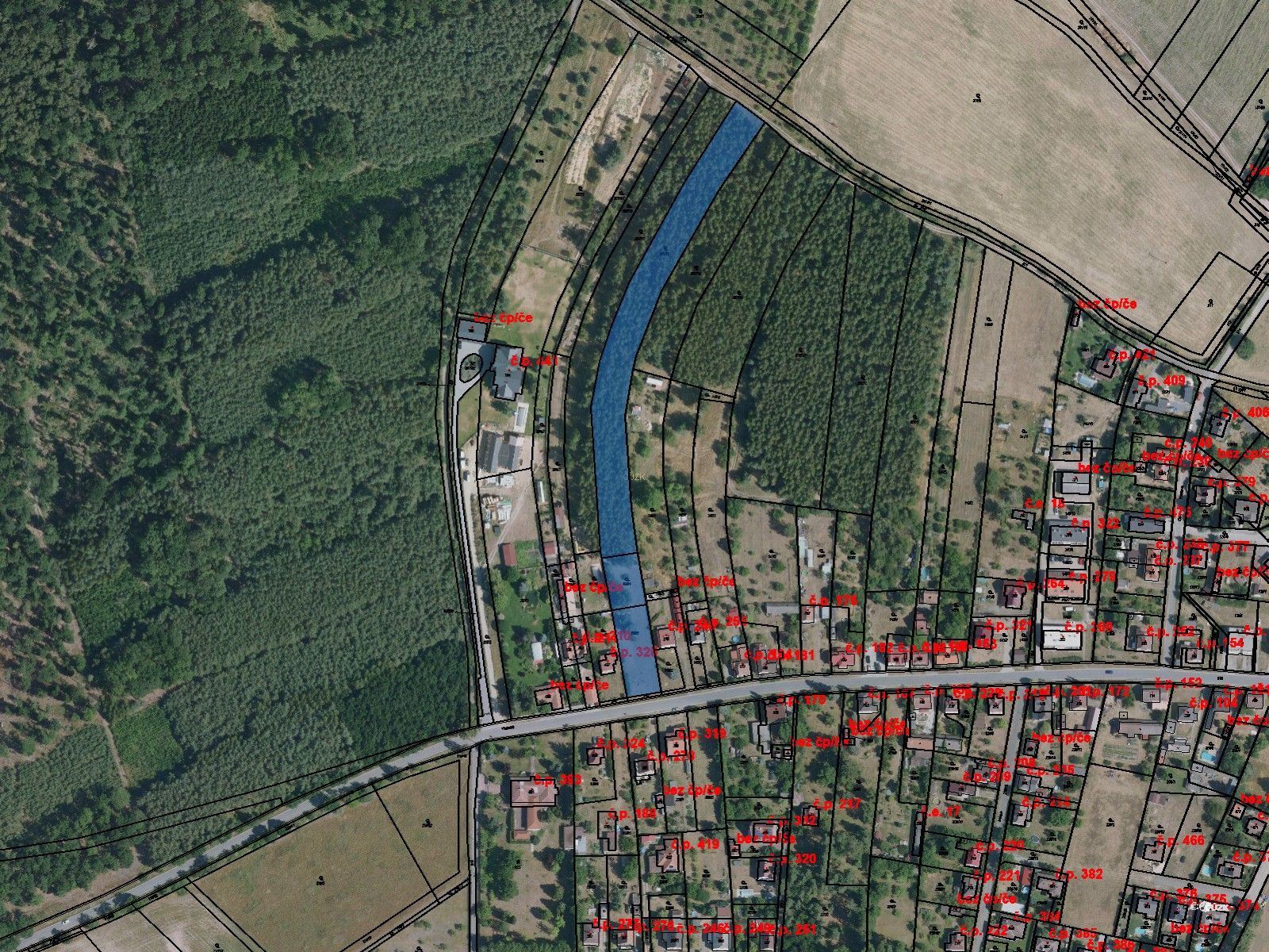 Pozemky pro bydlení, Loučeň, 1 876 m²