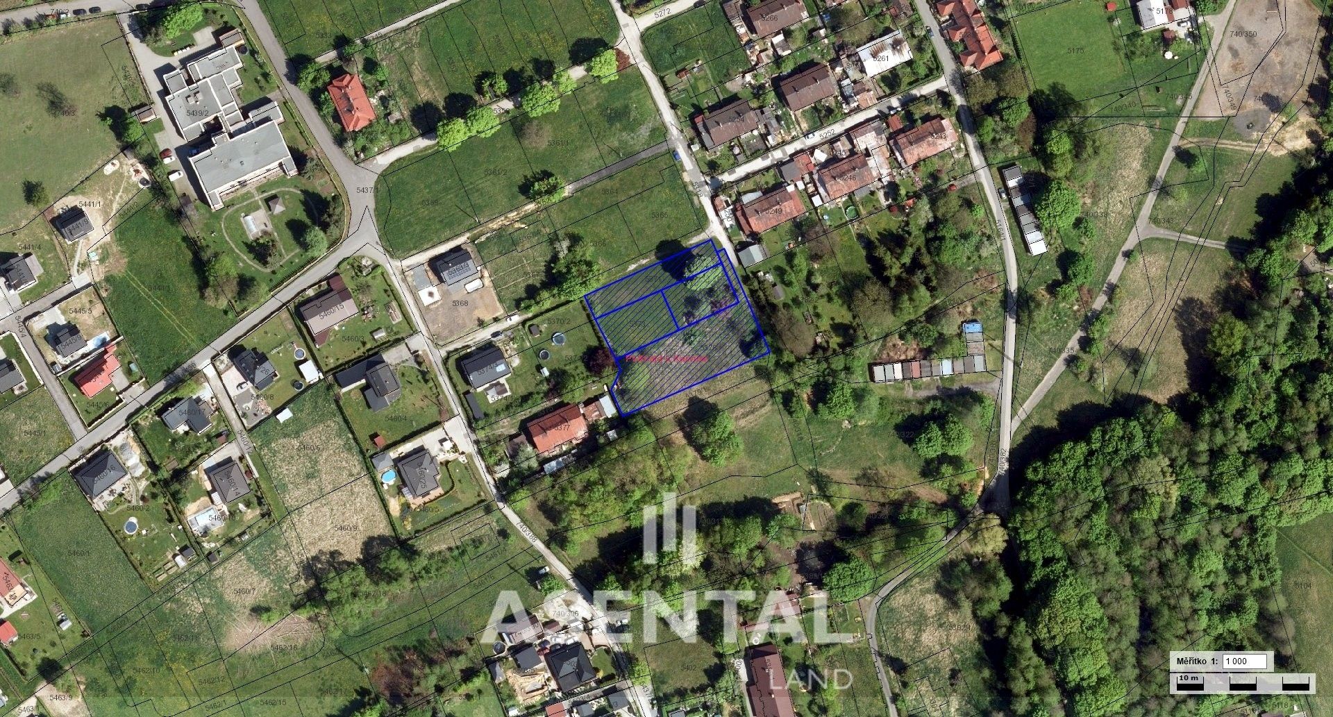 Pozemky pro bydlení, Josefa Holuba, Petřvald