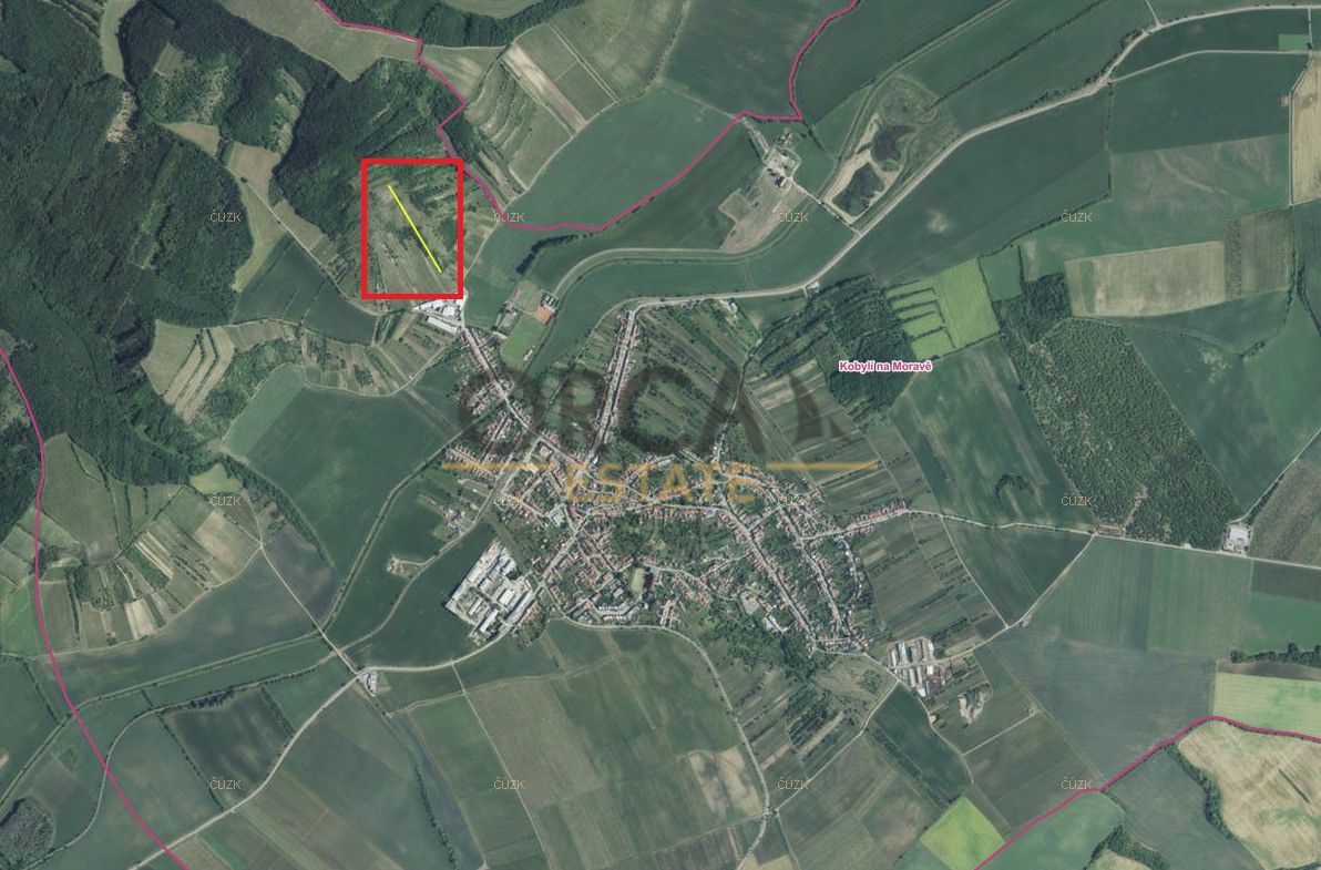 Prodej pozemek - Kobylí na Moravě, 691 10, 1 306 m²