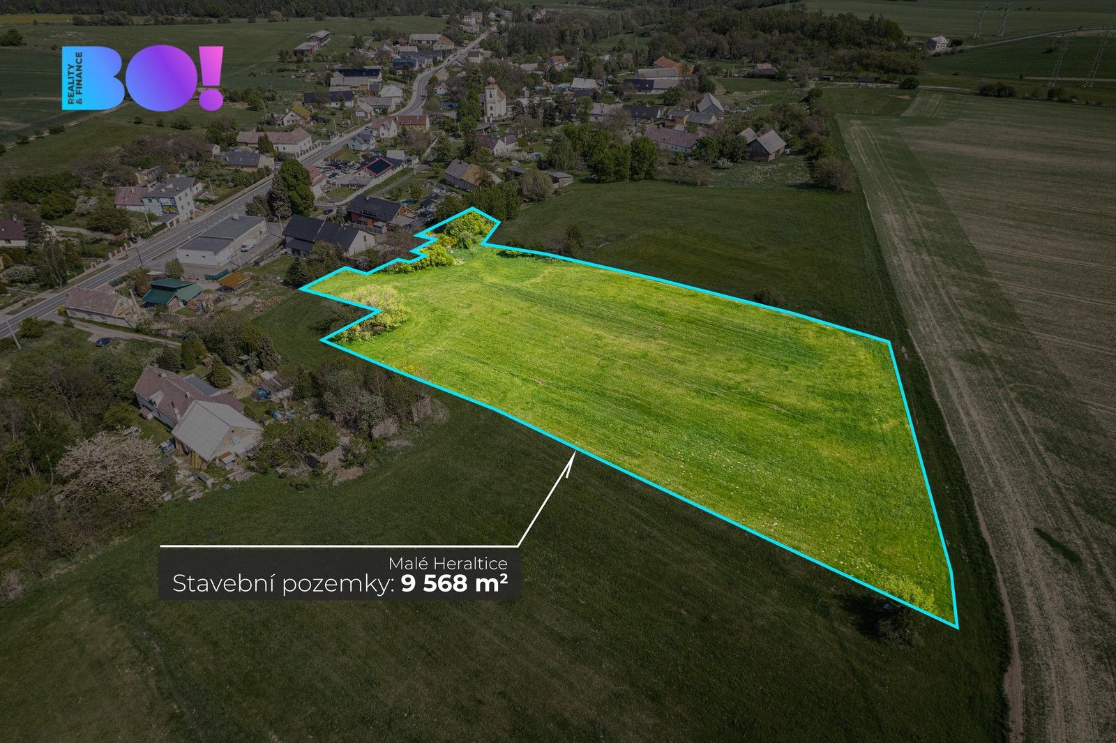 Pozemky pro bydlení, Velké Heraltice, 9 m²
