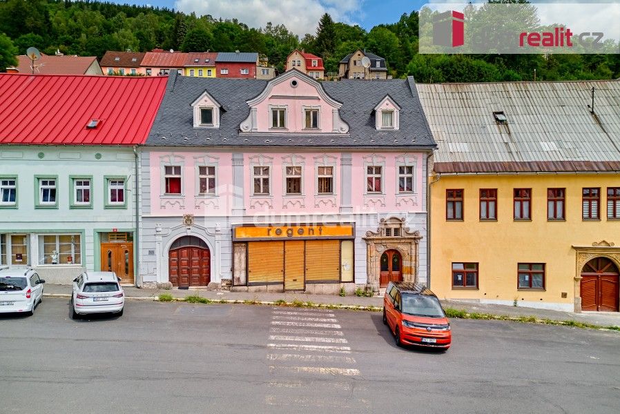 Rodinné domy, náměstí Republiky, Jáchymov, 700 m²