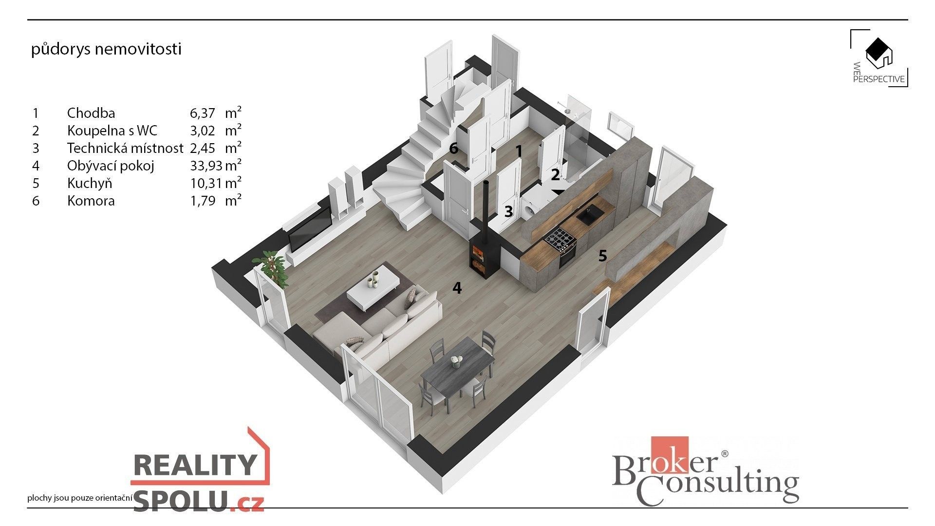 Prodej byt 4+kk - Polerady, 117 m²