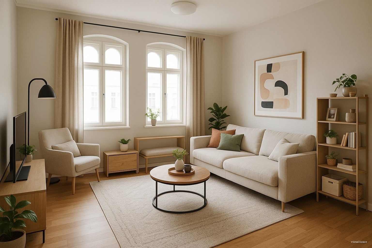 2+1, Prvního pluku, Praha, 73 m²