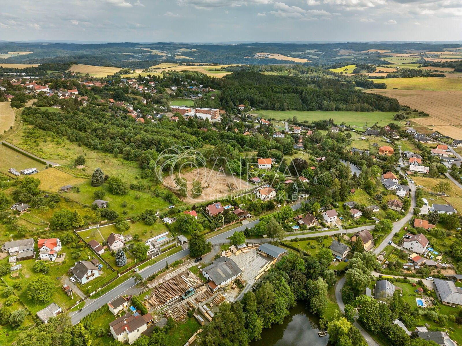 Pozemky pro bydlení, Ondřejov, 1 296 m²