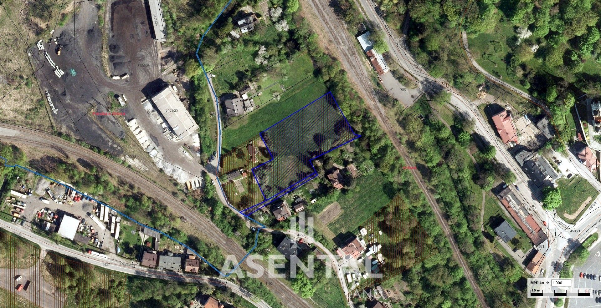 Pozemky pro bydlení, Na Kamenci, Orlová