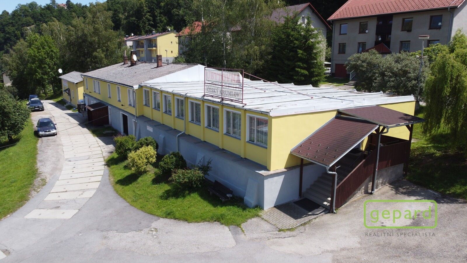 Ubytovací zařízení, Tichá, Český Krumlov, 800 m²