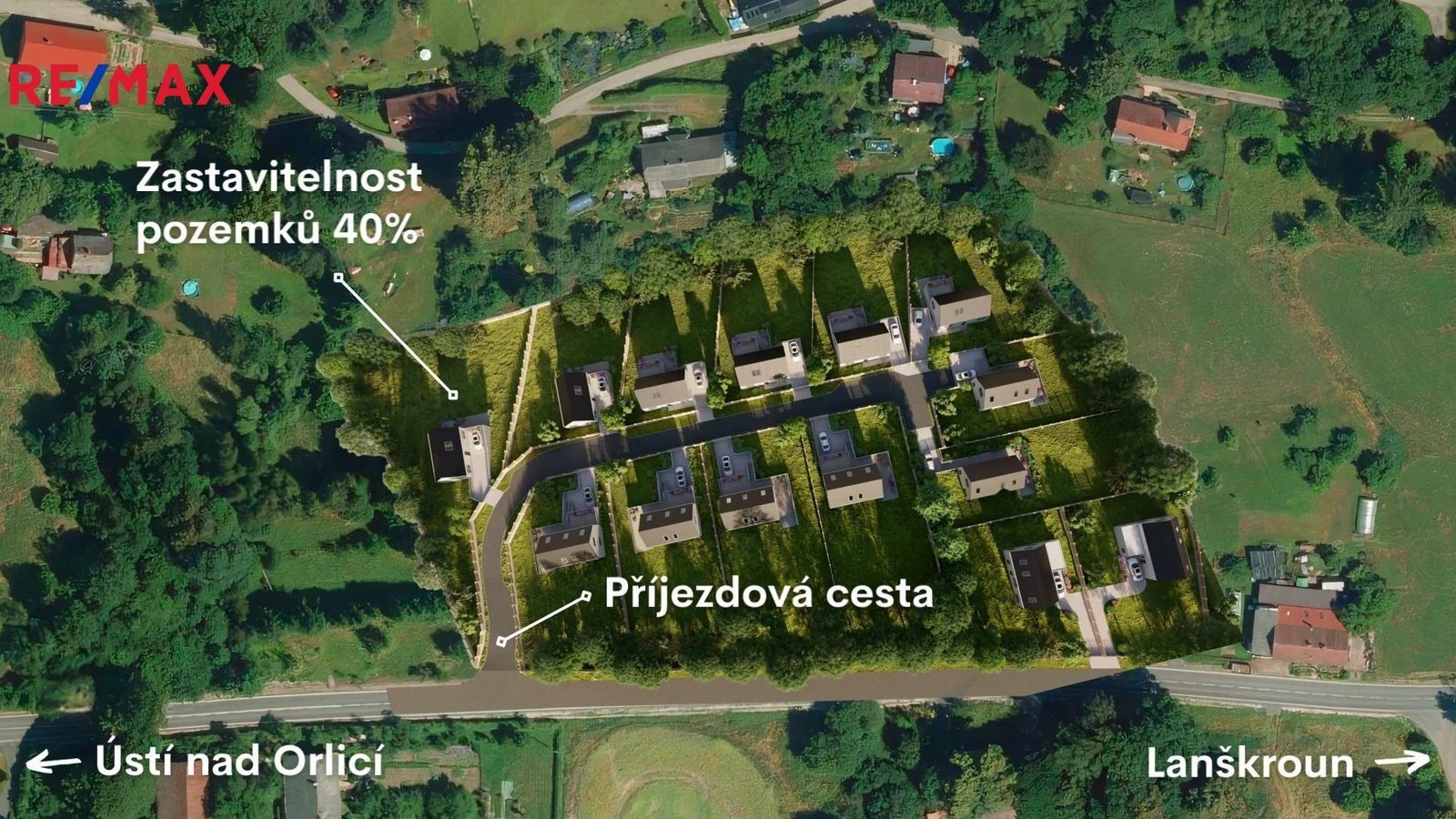 Prodej pozemek pro bydlení - Ústí nad Orlicí, 16 349 m²