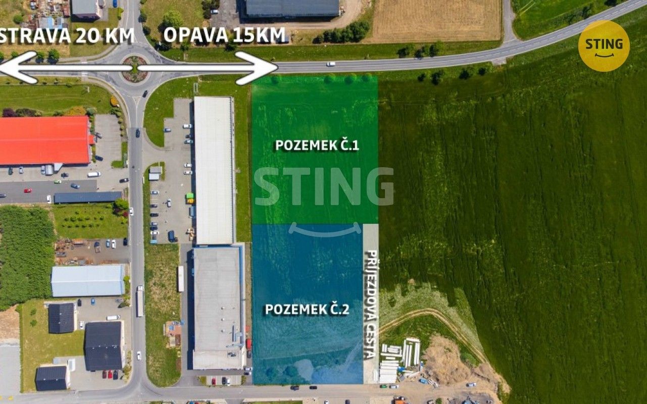 Prodej komerční pozemek - Bolatice, 5 588 m²