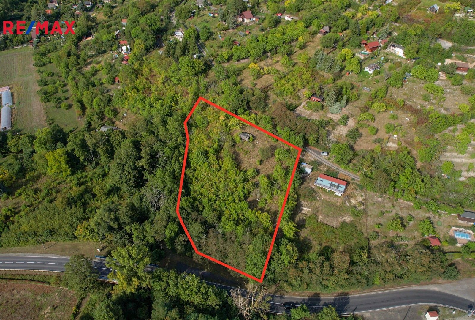 Zahrady, Křešice, 3 m²