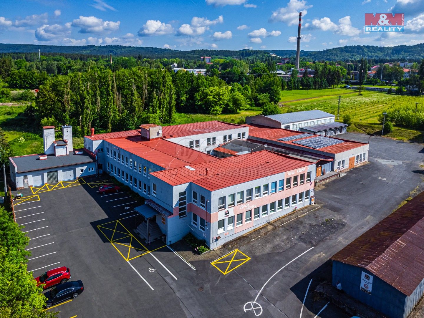 Pronájem sklad - třída Vítězství, Mariánské Lázně, 1 000 m²