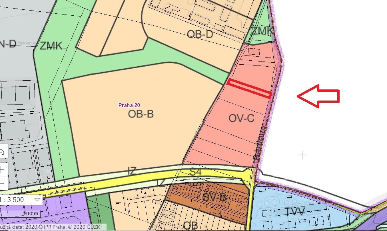 Prodej pozemek pro bydlení - Bártlova, Praha, 299 m²