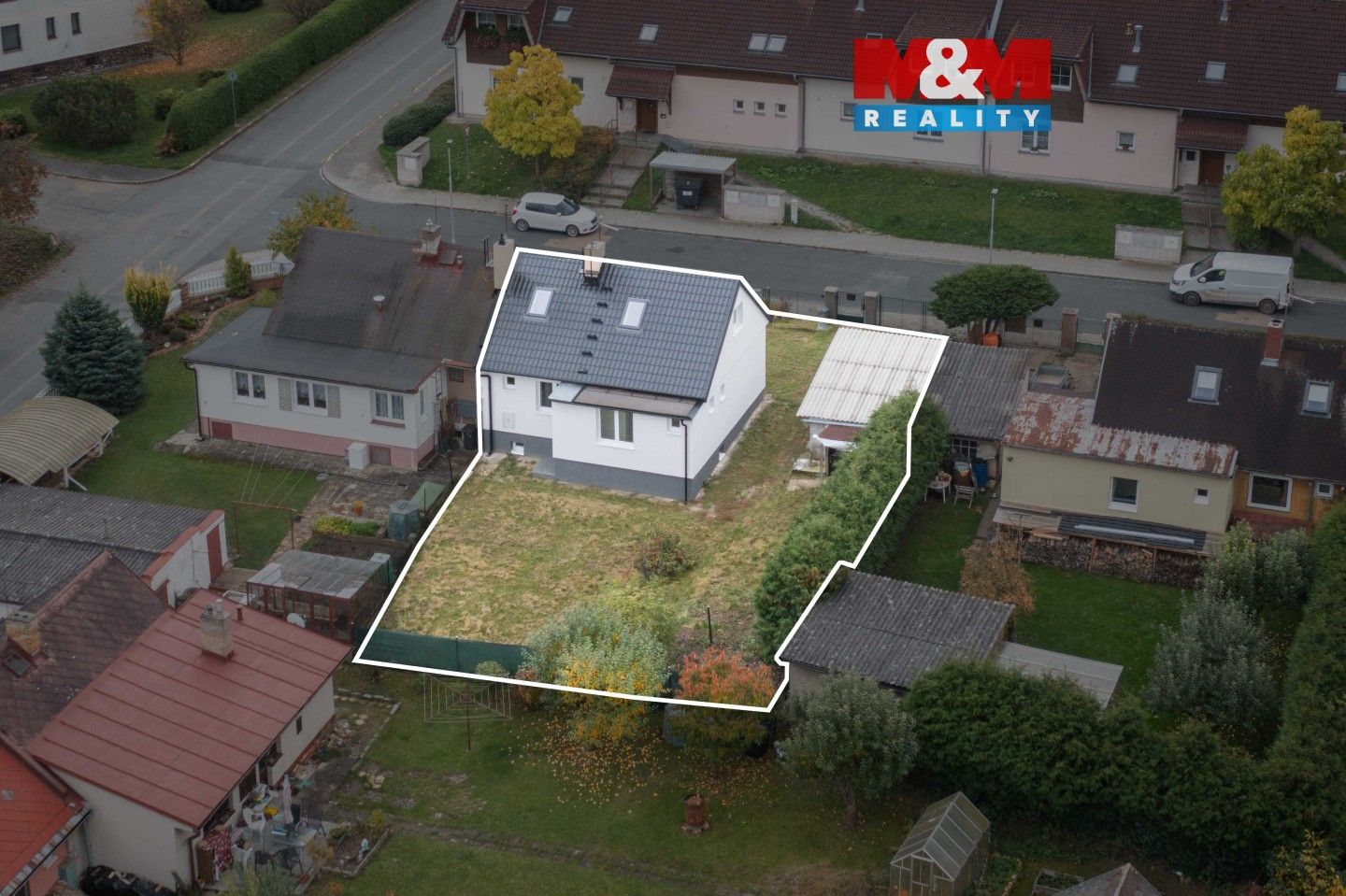 Rodinné domy, Zahradní, Hrádek, 92 m²