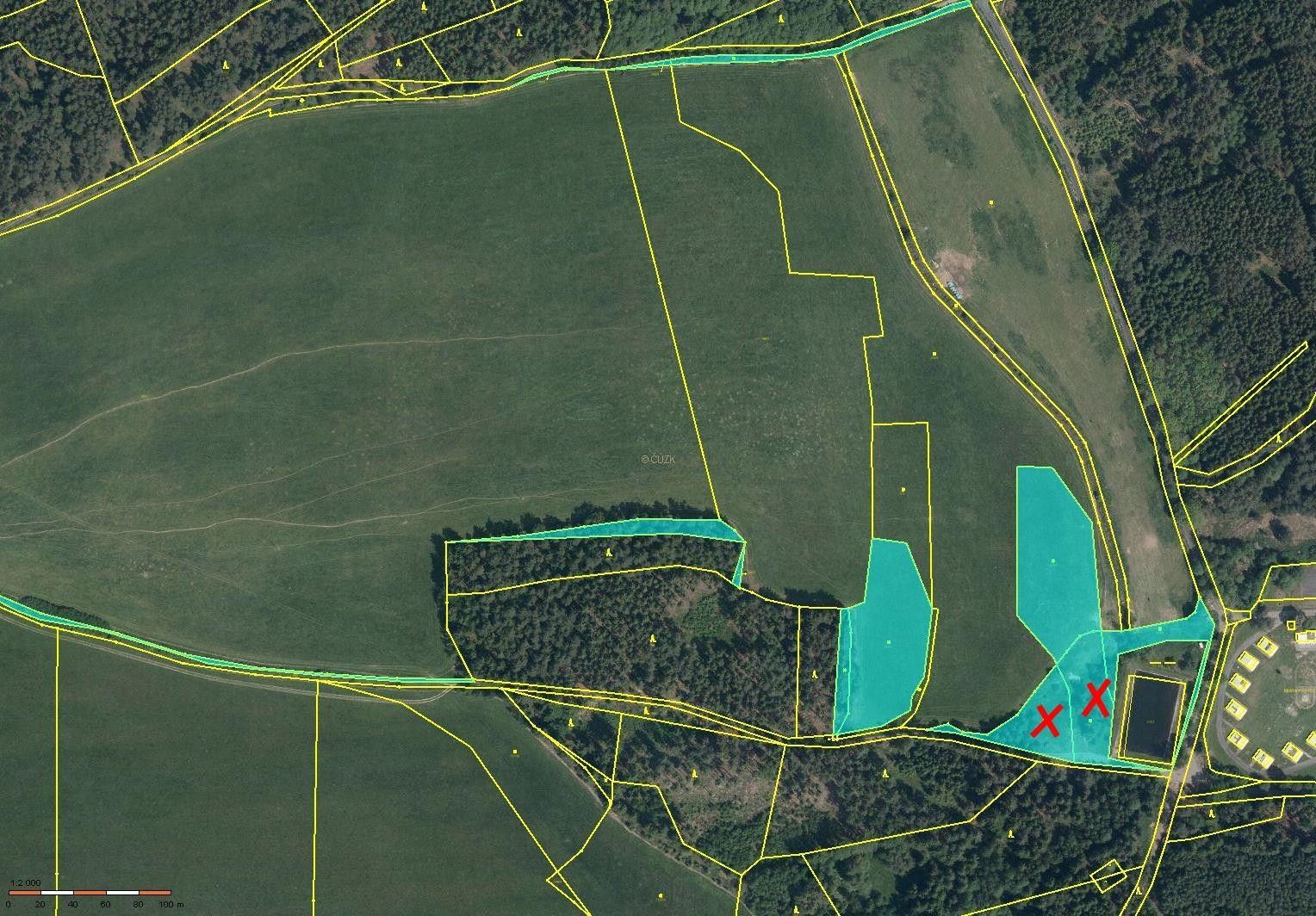 Prodej louka - Číhaná, Úněšov, 14 294 m²