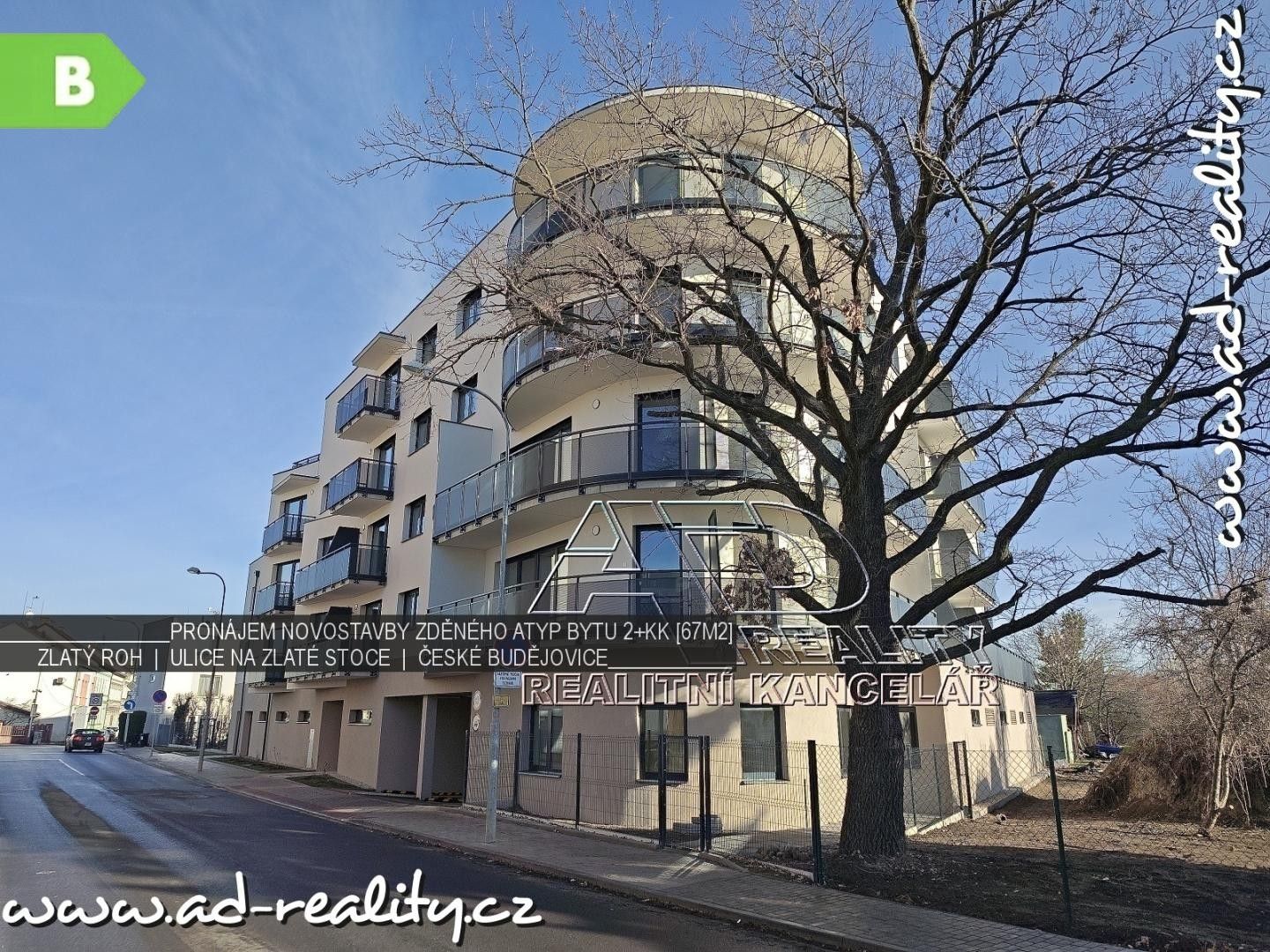 2+kk, Na Zlaté stoce, České Budějovice, 54 m²