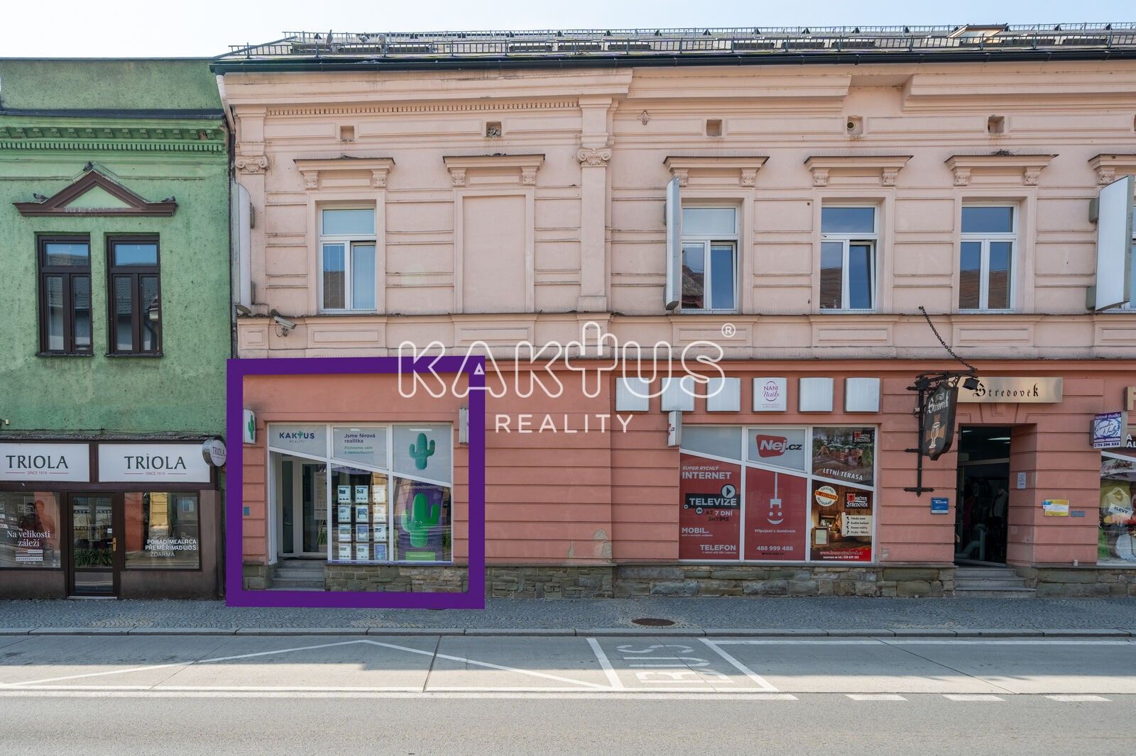 Kanceláře, tř. T. G. Masaryka, Frýdek-Místek, 45 m²