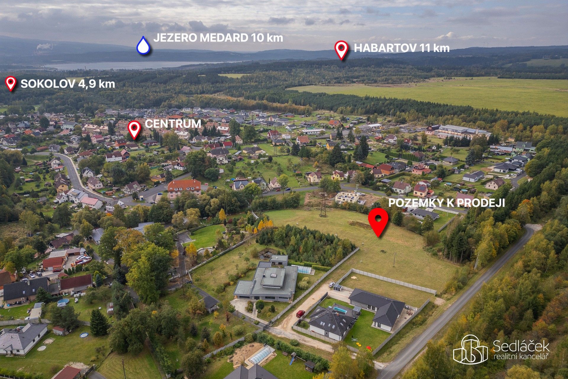 Pozemky pro bydlení, Lomnice, 1 001 m²