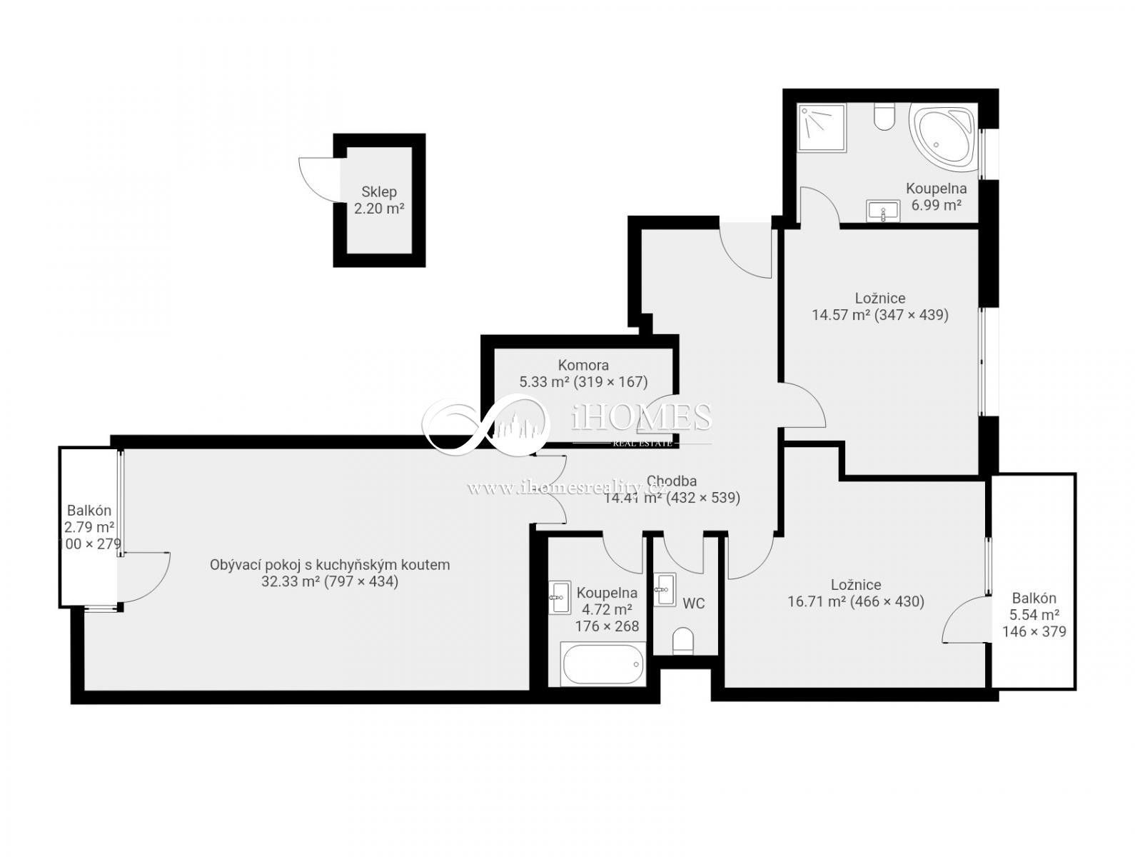 Prodej byt 3+kk - Jindřicha Plachty, Praha, 120 m²