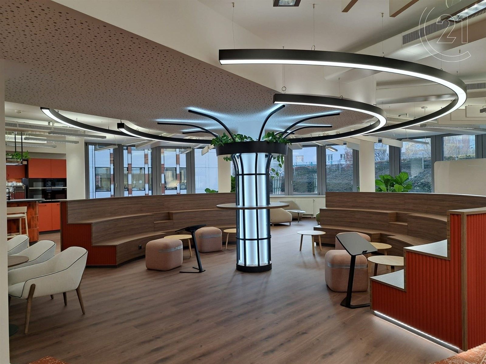 Kanceláře, Lomnického, Praha, 60 m²