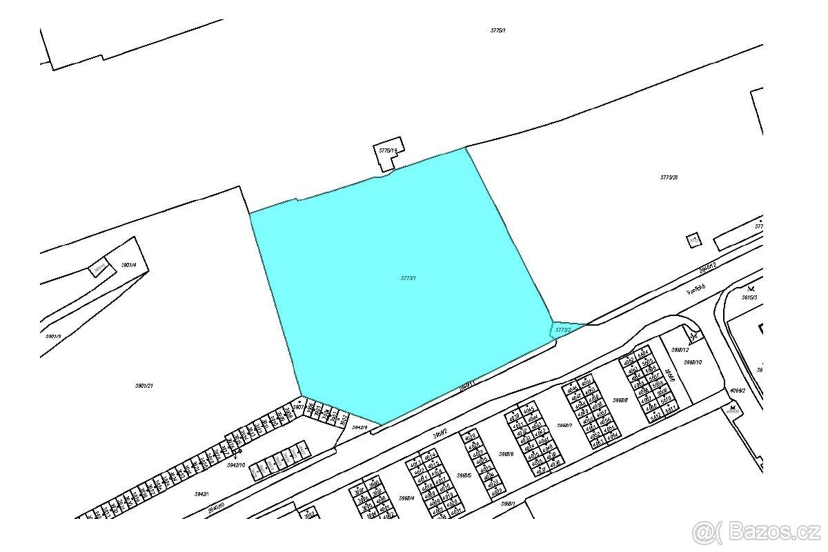 Pronájem pozemek - Chomutov, 430 01, 8 300 m²