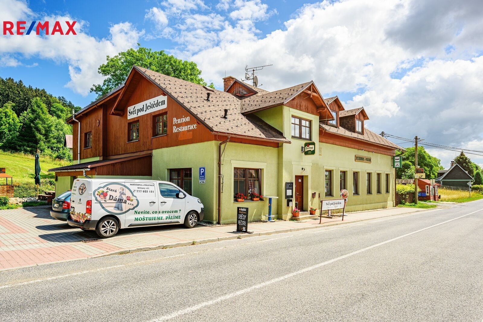 Ubytovací zařízení, Hoření Paseky, Světlá pod Ještědem, 702 m²