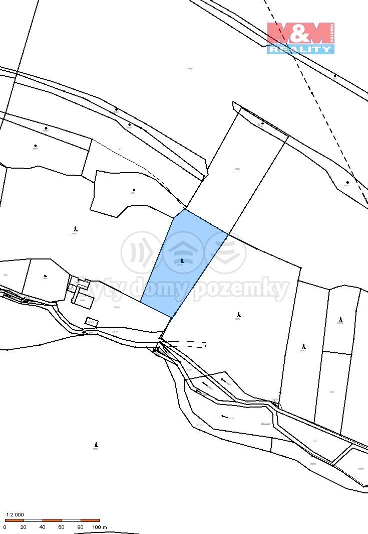 Prodej les - Bílina, 418 01, 7 458 m²