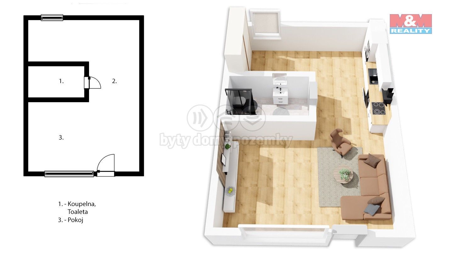 Prodej obchodní prostory - Svojsíkova, Kladno, 45 m²
