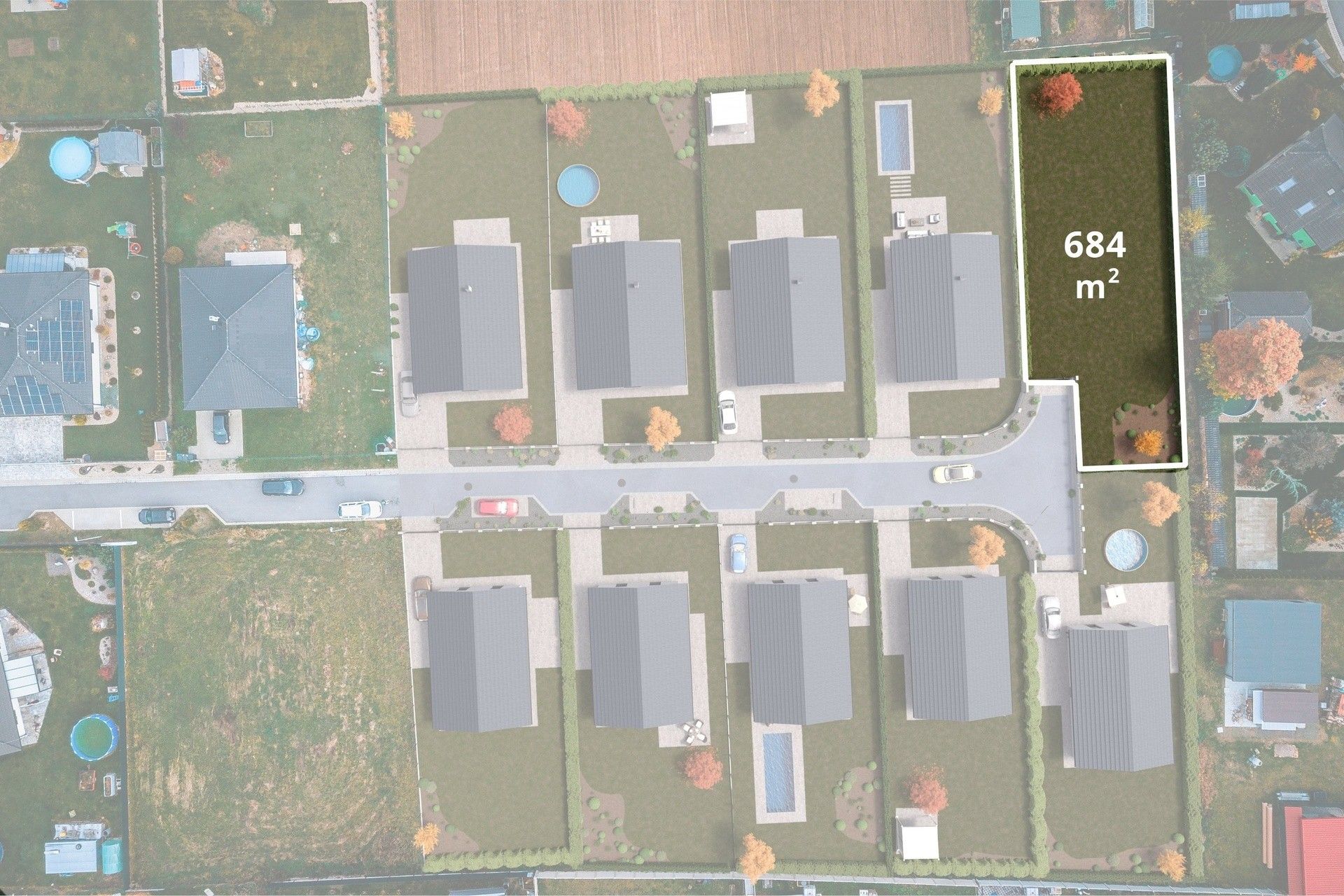 Pozemky pro bydlení, Labské Chrčice