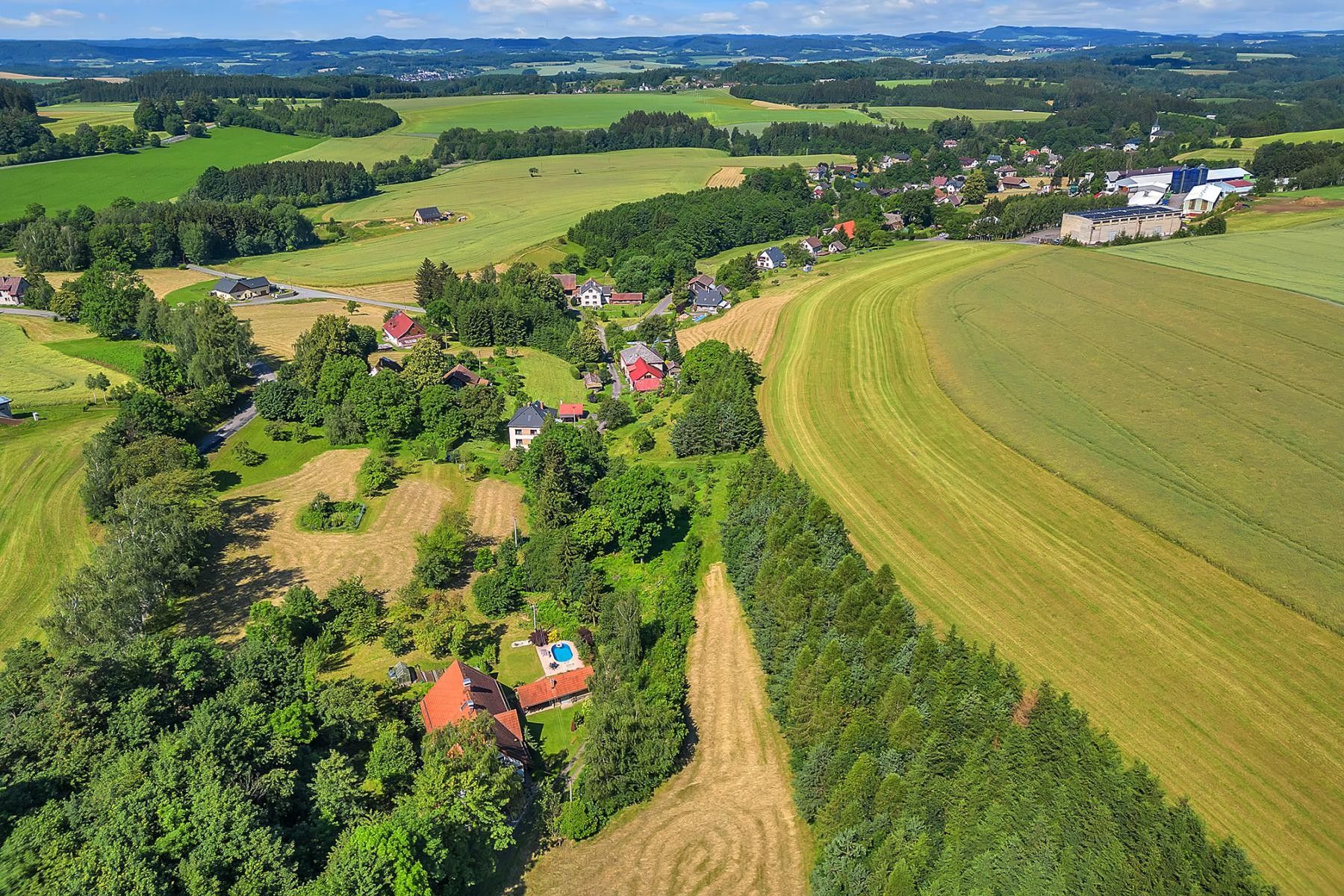 Pozemky pro bydlení, Nekoř, 1 210 m²