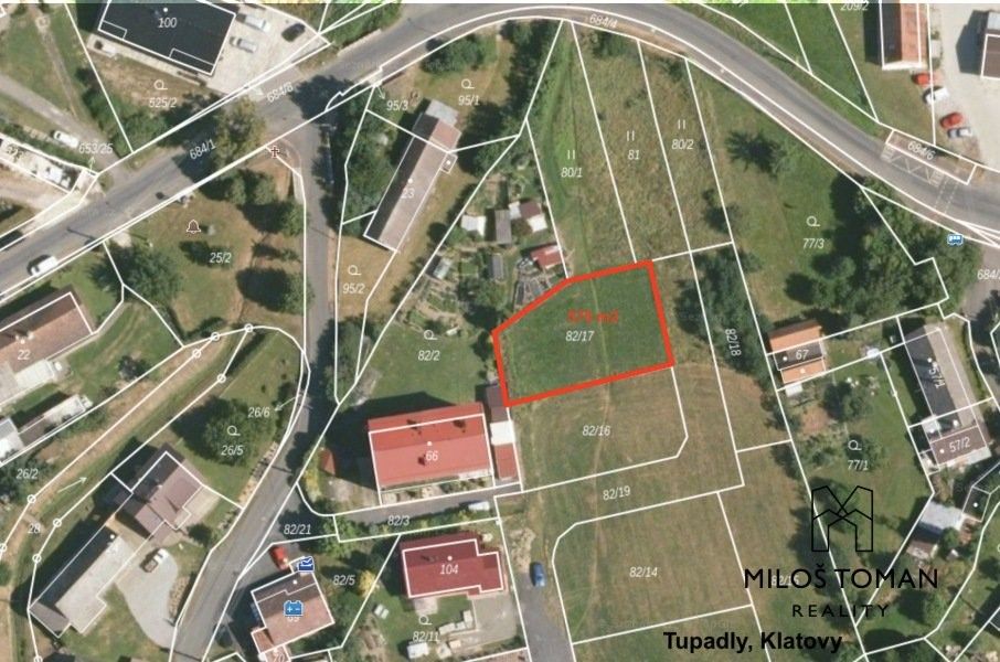 Pozemky pro bydlení, Tupadly, Klatovy