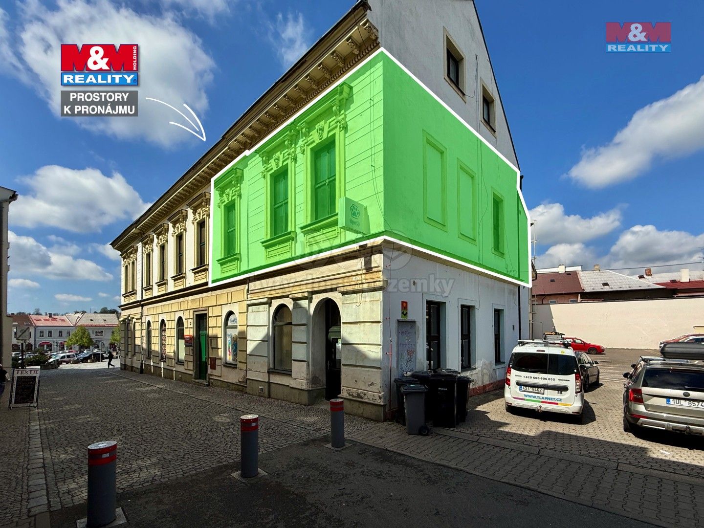 Kanceláře, Staré náměstí, Rychnov nad Kněžnou, 86 m²