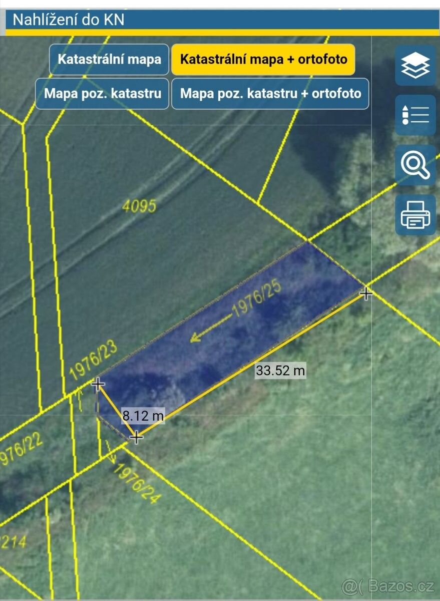 Prodej pozemek - Ostrožská Nová Ves, 687 22, 296 m²