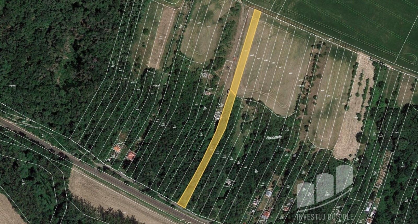 Zahrady, Kostelec na Hané, 1 359 m²