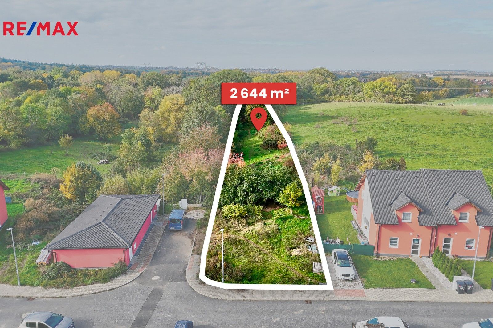 Zahrady, Třebohostice, Škvorec, 2 m²