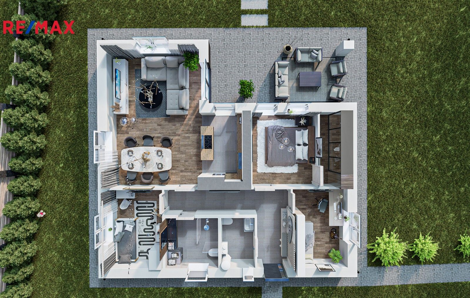 Prodej rodinný dům - Kladruby, 94 m²