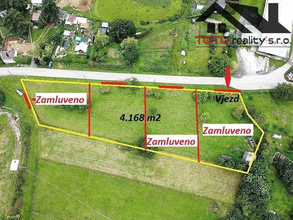 Pozemky pro bydlení, Choustníkovo Hradiště, 1 040 m²