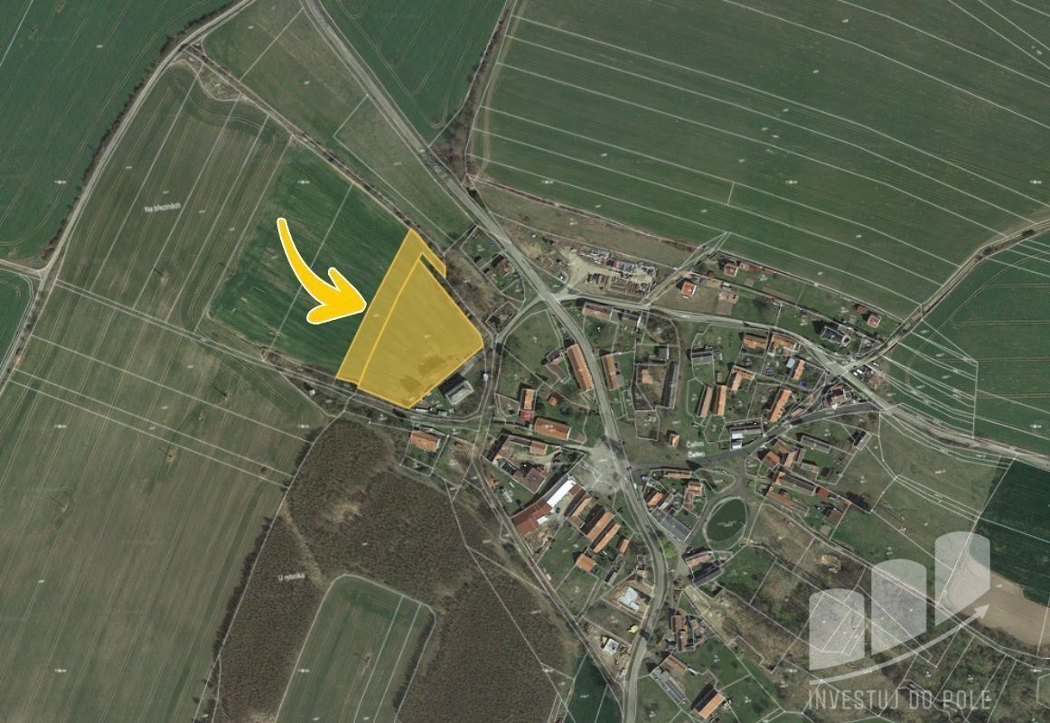 Prodej zemědělský pozemek - Čelivo, Postupice, 8 727 m²