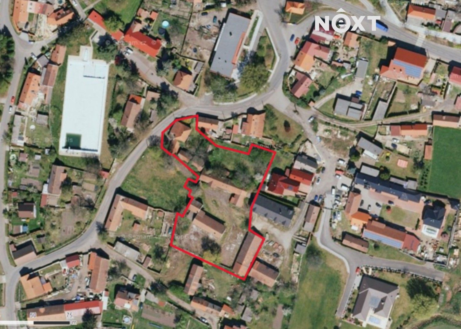 Prodej pozemek pro bydlení - Cítov, 4 767 m²